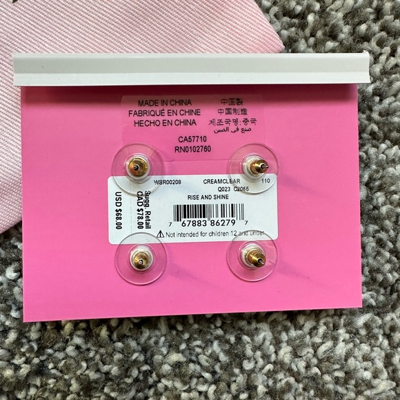 Kate Spade Rise and Shine 2 Stud Set. - Picture 4 of 4